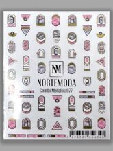 NOGTEMODA наклейка combi metallic 077