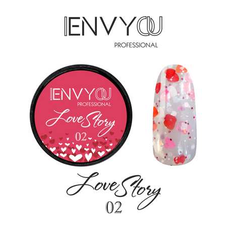 Гель декоративный Love Story 02