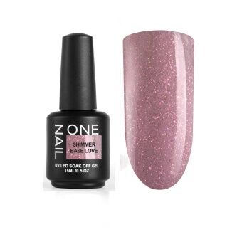 OneNail Shimmer Base Love 15ml. (легкие в снятии)