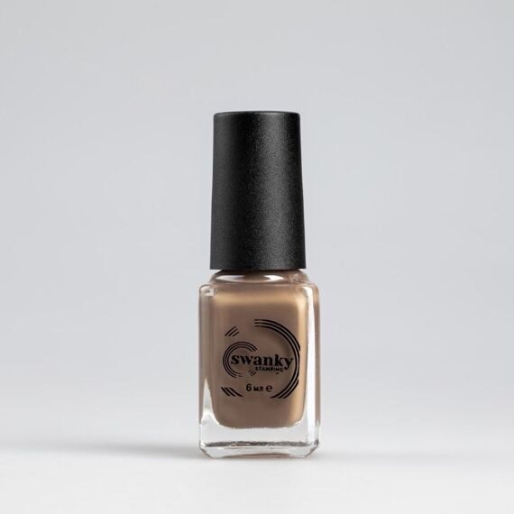 Swanky Stamping, Лак для стемпинга S36 — Молочный шоколад