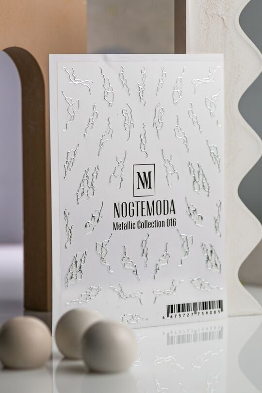 NOGTEMODA наклейка Metallic collection 016