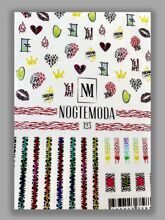 NOGTEMODA наклейка 123